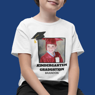 T-shirt Graduation de la maternelle Photo sur mesure Nom d