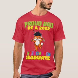 T-shirt Graduation Fier Papa 2022 Maternelle 12 Diplôme