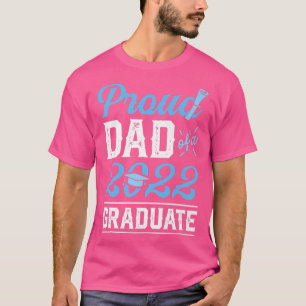 T-shirt Graduation Fier Papa D'Un Diplômé De 2022 Gras Sen