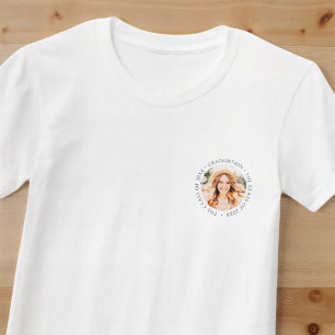 T-shirt Graduation La classe de 20XX moderne photo simple