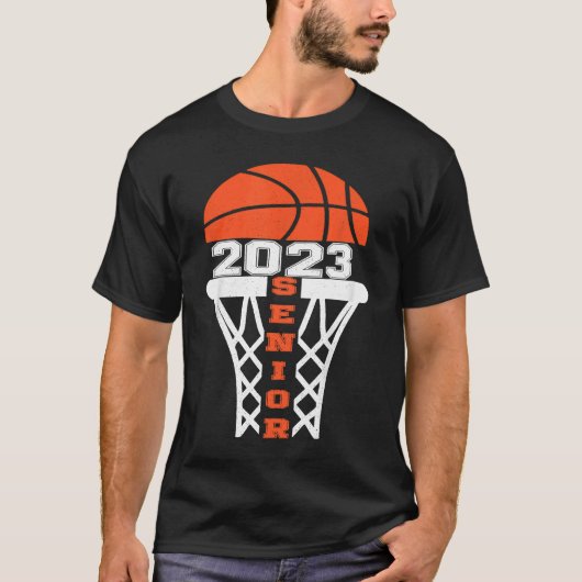 T-shirt Graduation Senior Class 2023 Graduate Basketball (Devant)