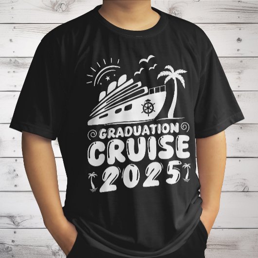 T-shirt Graduation Trip Cruise 2025 Ship Party Cruise Cade
