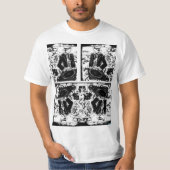 T-SHIRT GRAFFEUR MUSICAL #1 (Devant)
