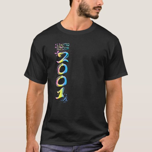 T-shirt Graffiti 2001 (Devant)