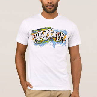 T-shirt Graffiti #2 d'éclaboussure de techno de Hoodbilly