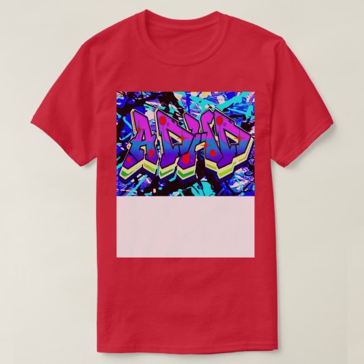 T-shirt Graffiti ADHD (Design devant)
