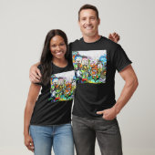 T-shirt Graffiti amusant (Unisexe)