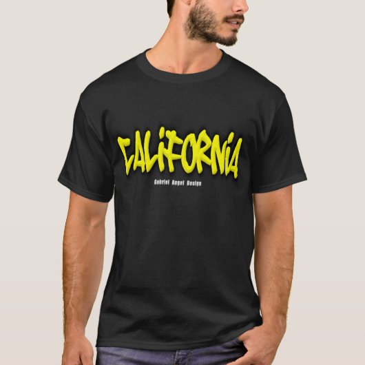 T-shirt Graffiti californien (Devant)