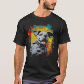 T-shirt Graffiti Chien (Devant)