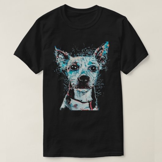 T-shirt Graffiti Chien (Design devant)