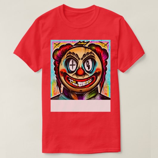 T-shirt Graffiti Clown (Design devant)