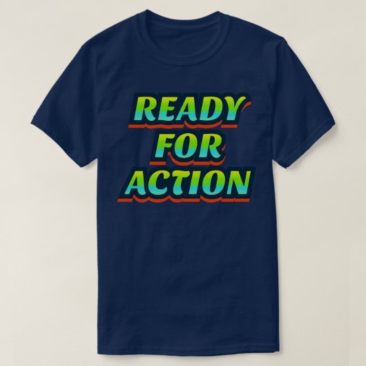 T-shirt Graffiti d'action (Design devant)