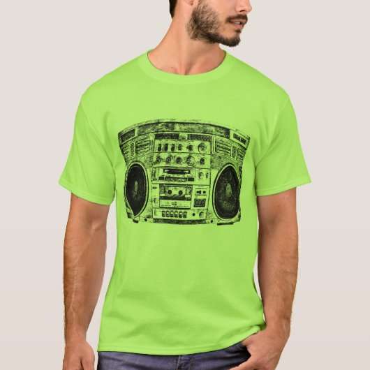T-shirt Graffiti de Boombox (Devant)