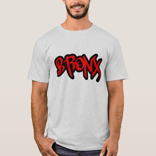 T-shirt Graffiti de Bronx (Devant)