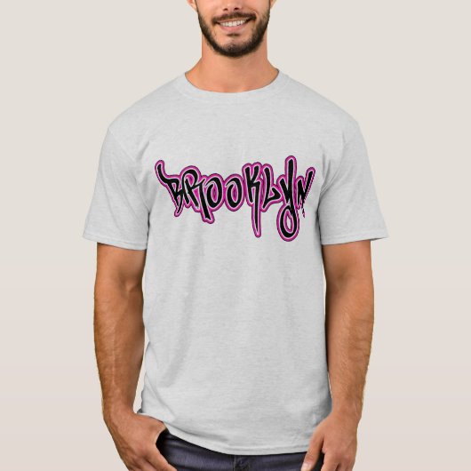 T-shirt Graffiti de Brooklyn (Devant)
