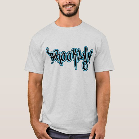 T-shirt Graffiti de Brooklyn (Devant)