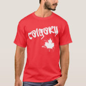 T-shirt Graffiti de Calgary (Devant)