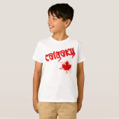 T-shirt Graffiti de Calgary (Devant entier)