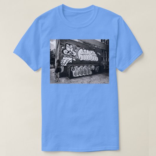 T-shirt Graffiti de Greenpoint Brooklyn NYC (Design devant)