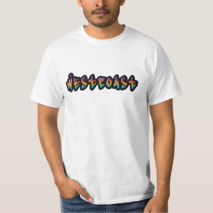 T-shirt Graffiti de la côte ouest