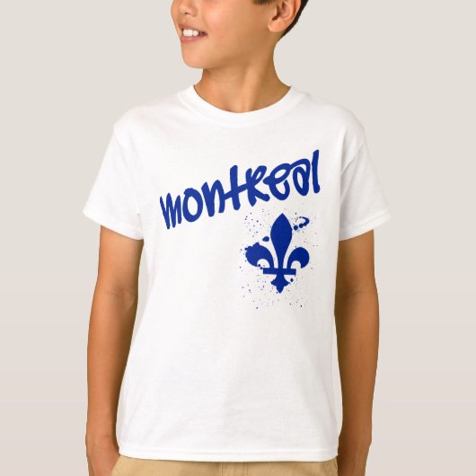 T-shirt Graffiti de Montréal (Devant)