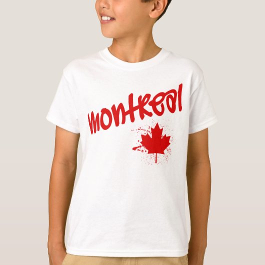 T-shirt Graffiti de Montréal (Devant)