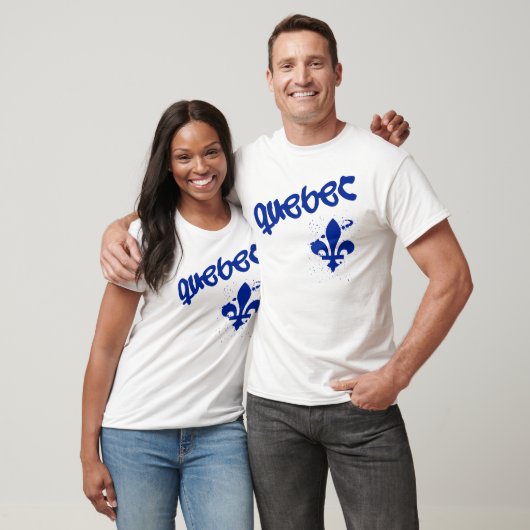 T-shirt Graffiti de Québec (Unisexe)