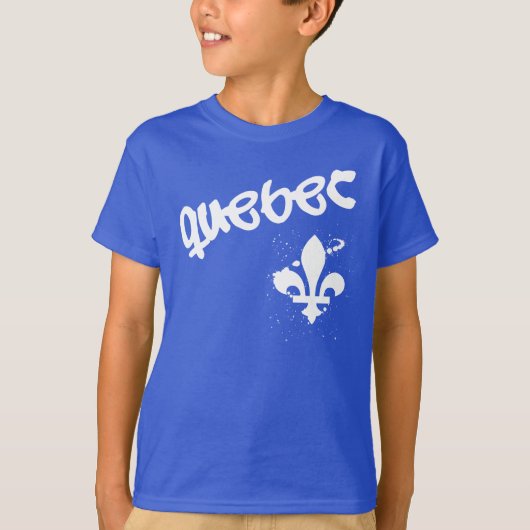 T-shirt Graffiti de Québec (Devant)