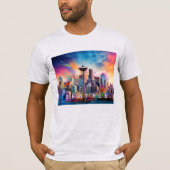 T-shirt Graffiti de Seattle Skyline (Devant)
