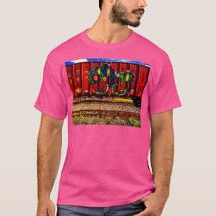 T-shirt Graffiti de train imaginaire