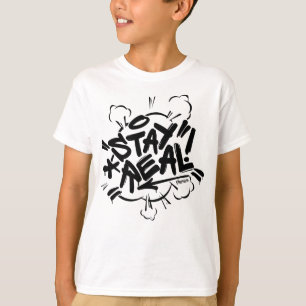 T-shirt Graffiti d'enfants : Séjour vrai Streetwear