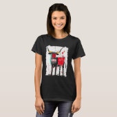 T-shirt Graffiti d'homme de vache (Devant entier)