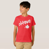 T-shirt Graffiti d'Ottawa (Devant entier)