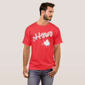 T-shirt Graffiti d'Ottawa (Devant entier)