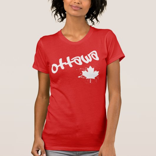 T-shirt Graffiti d'Ottawa (Devant)