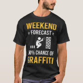 T-shirt Graffiti du week-end (Devant)