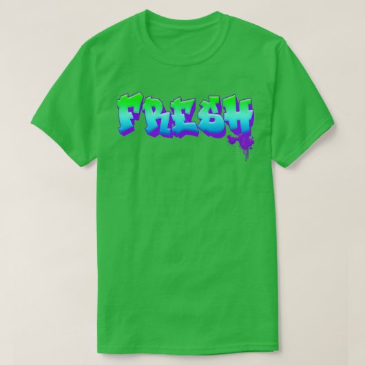 T-shirt Graffiti Fresh Prince of Bel Air 1990s 90s (Design devant)