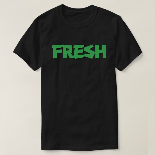 T-shirt Graffiti Hip Hop Frais (Design devant)