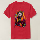T-shirt Graffiti Joker (Design devant)
