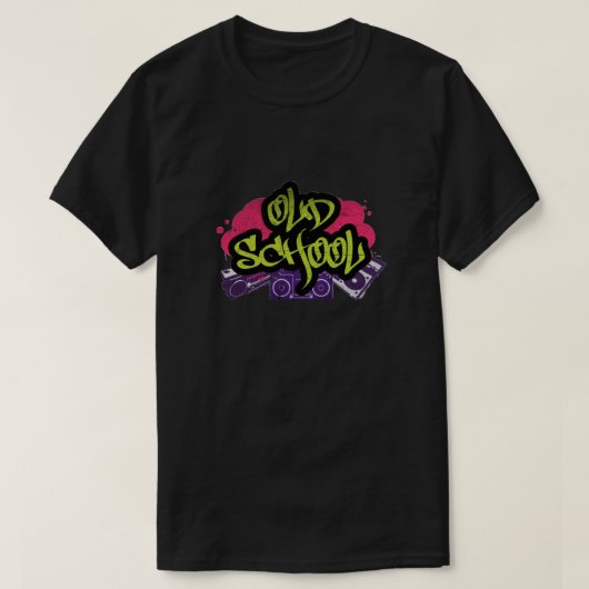 T-shirt Graffiti Old School (Design devant)
