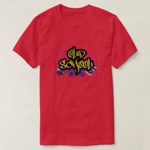 T-shirt Graffiti Old School