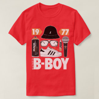T-shirt Graffiti original de hip hop de MC DJ de B-Garçon