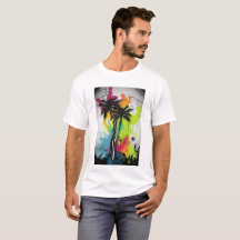 Graffiti Palm Tree