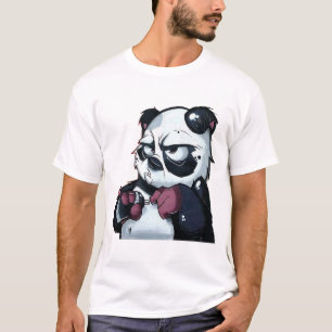 T-shirt Graffiti Panda Bear
