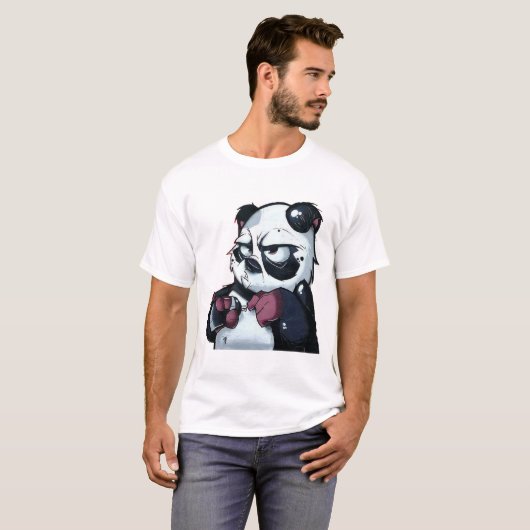 T-shirt Graffiti Panda Bear (Devant entier)