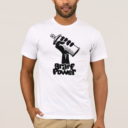 T-shirt Graffiti power (Devant)