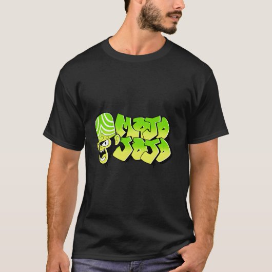T-shirt Graffiti Power Puff Mojo Jojo Street Evil Hood (Devant)
