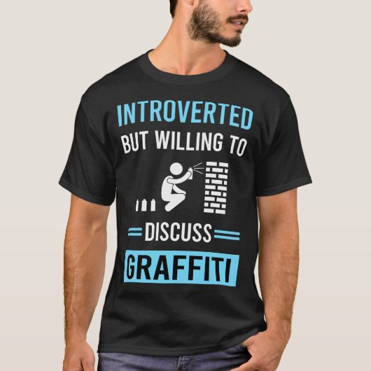 T-shirt Graffiti présenté (Devant)