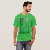 T-SHIRT GRAFFITI SPIRITUEL DE DMT - THOTH LE COMPRIMÉ VERT (Devant entier)