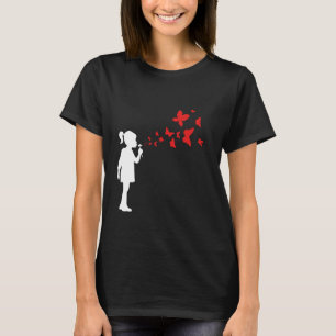 T-shirt Graffiti Street Art Urban Design Smile Girl